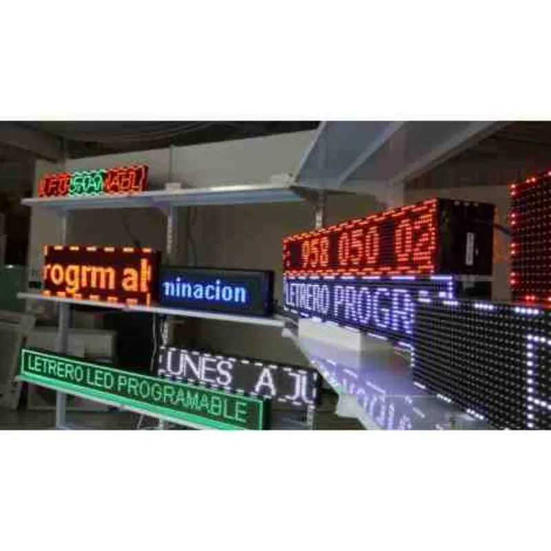 BANDEROLAS PARA COMERCIOS CON PANTALLAS LED MONOCOLOR Y BICOLOR