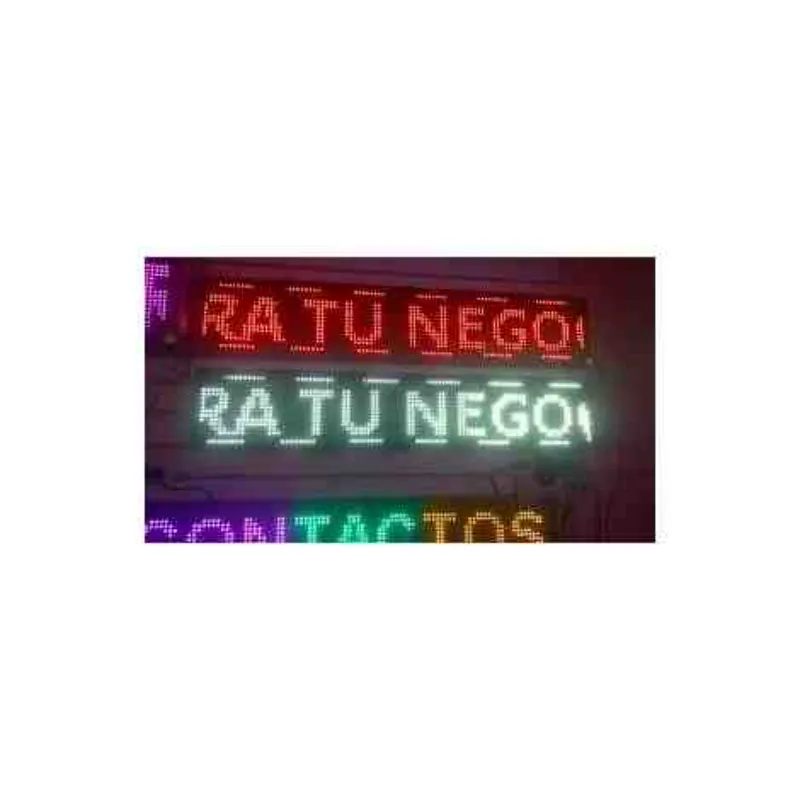 BANDEROLAS PARA COMERCIOS CON PANTALLAS LED MONOCOLOR Y BICOLOR - Imagen 4