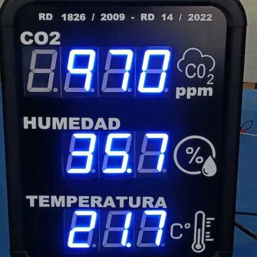 Indicador de CO2 - GCHT2000S - En Azul 2