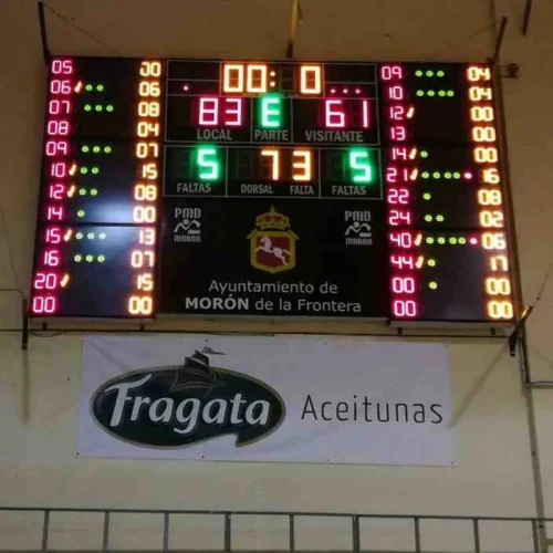 MDG FPV12 - Marcador deportivo electrónico indicador de faltas personales para 12 jugadores